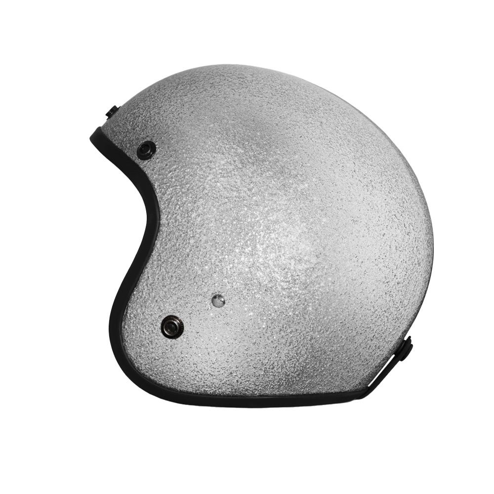D.O.T. Daytona Cruiser- Silver Metal Flake CRUISER - METAL FLAKE Daytona Helmets