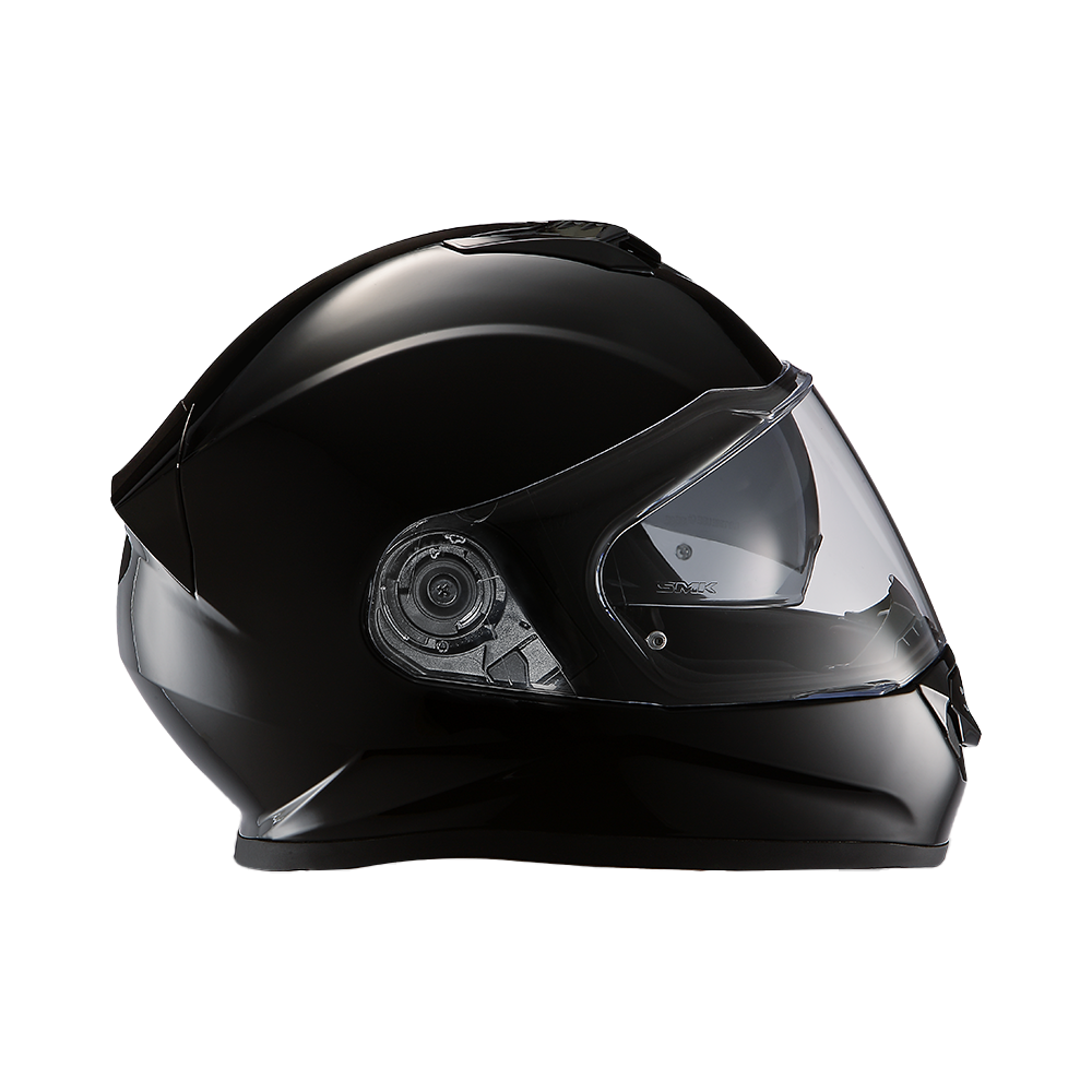 Daytona Detour Full Face Motorcycle Helmet - DOT Certified, Dual Visor, Street Bike Helmet, Men/Women/Youth - Hi-Gloss Black DETOUR Daytona Helmets