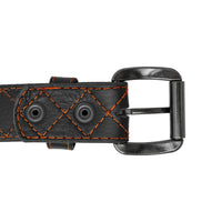 Double Diamond Leather Belt Belt First Manufacturing Company   