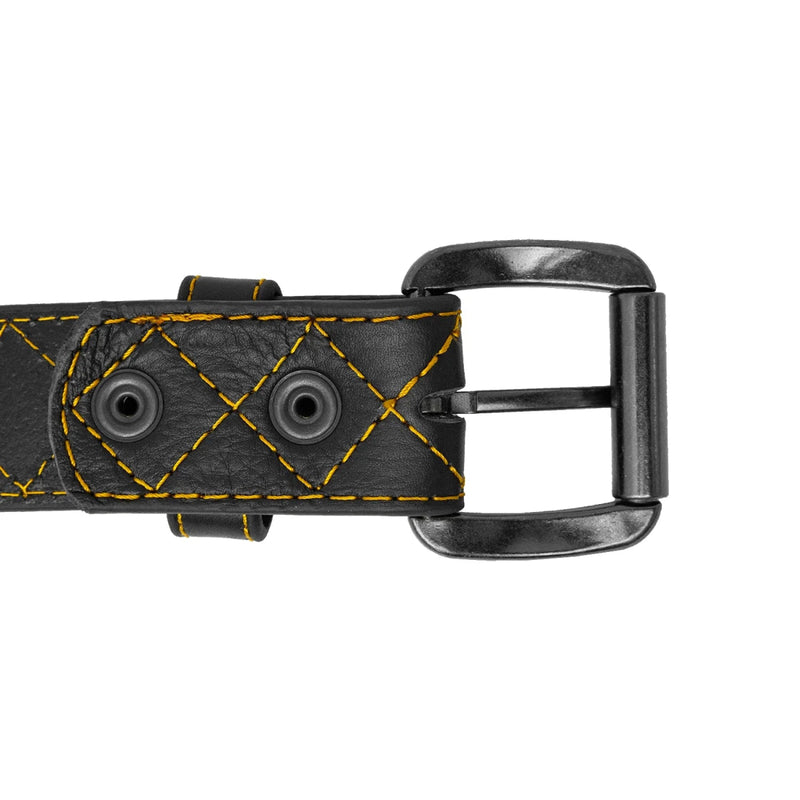 Double Diamond Leather Belt Belt First Manufacturing Company   