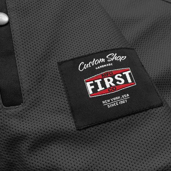 Downside Mens Motorcycle Leather Vest - First MFG Co