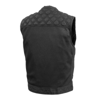 Downside Moto Mesh Men's Motorcycle Vest Men's Leather Vest First Manufacturing Company   