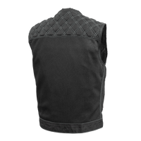 Downside Moto Mesh Men's Motorcycle Vest Men's Leather Vest First Manufacturing Company   