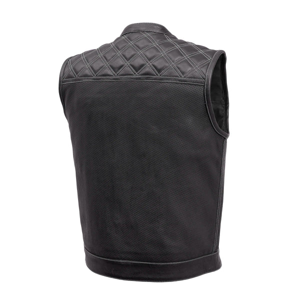 96SS UNDERCOVER ドクロ期 LEATHER VEST Overload II Leather Vest [FAUX LEATHER] | Killstar