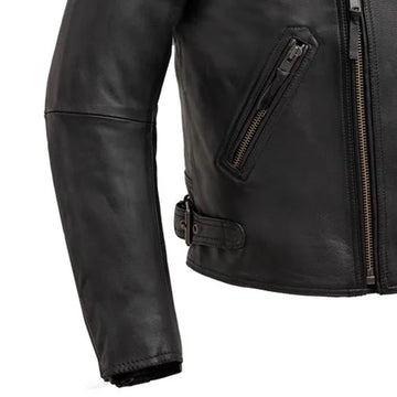 Enforcer Men's Motorcycle Leather Jacket – First MFG Co