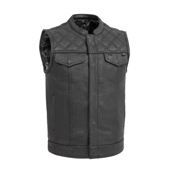 FMCo Men's Signature Leather Vest – First MFG Co