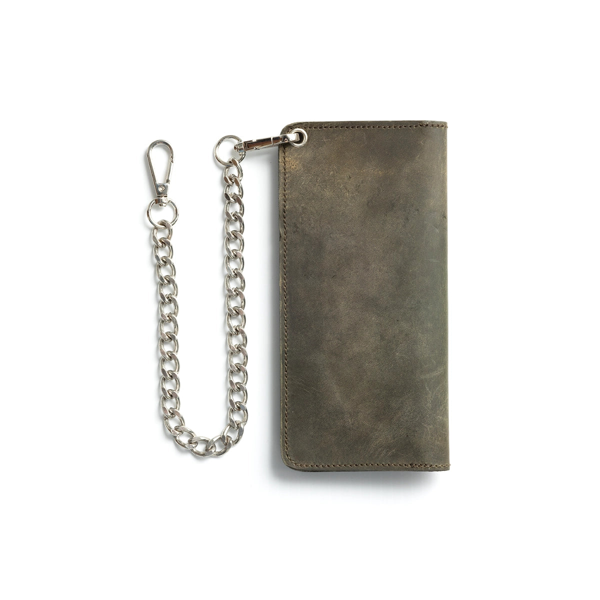 LARGE TRUCKER - Vegetable Tanned Leather Wallet Leather Wallet First Manufacturing Company