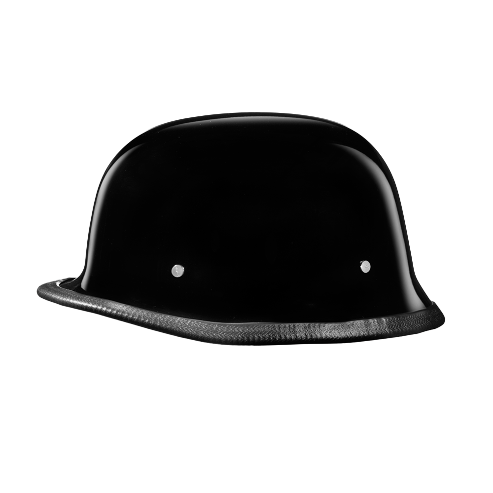 D.O.T. German- Hi-Gloss Black GERMAN Daytona Helmets