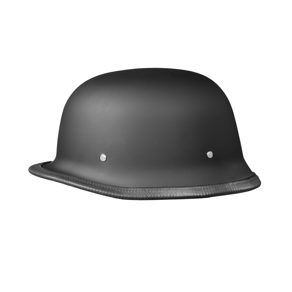 D.O.T. German- Dull Black GERMAN Daytona Helmets