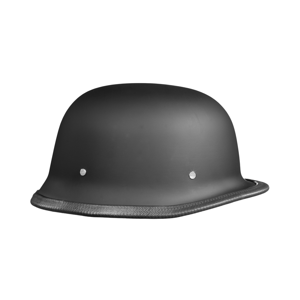 D.O.T. German- Dull Black GERMAN Daytona Helmets
