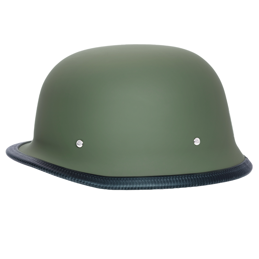 D.O.T. German- Military Green GERMAN Daytona Helmets