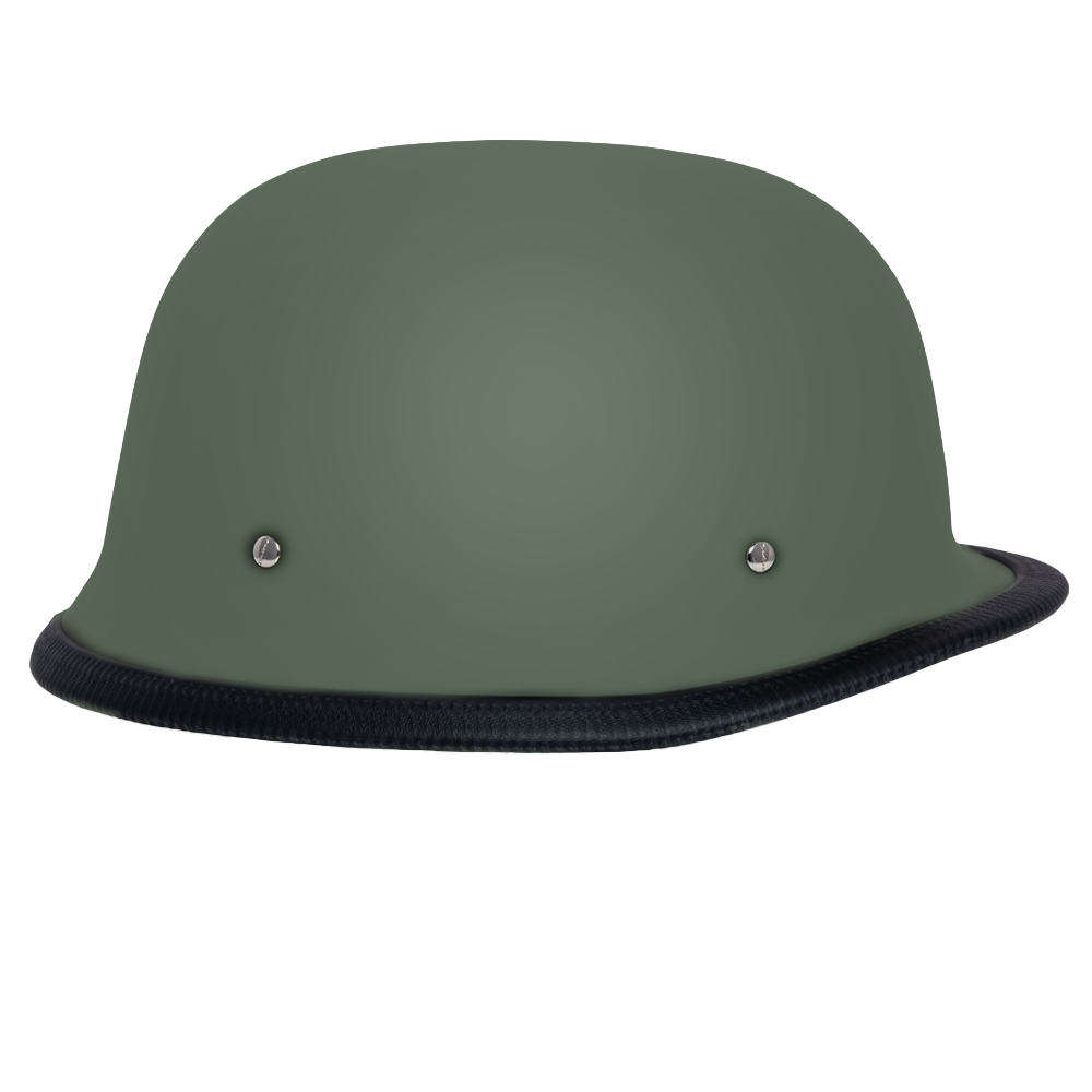 D.O.T. German- Military Green GERMAN Daytona Helmets