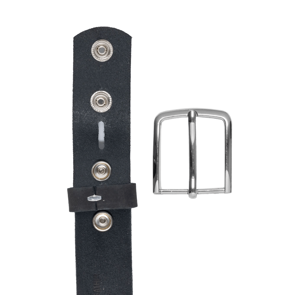 Gunmetal Nubuck Belt Belt First Manufacturing Company   