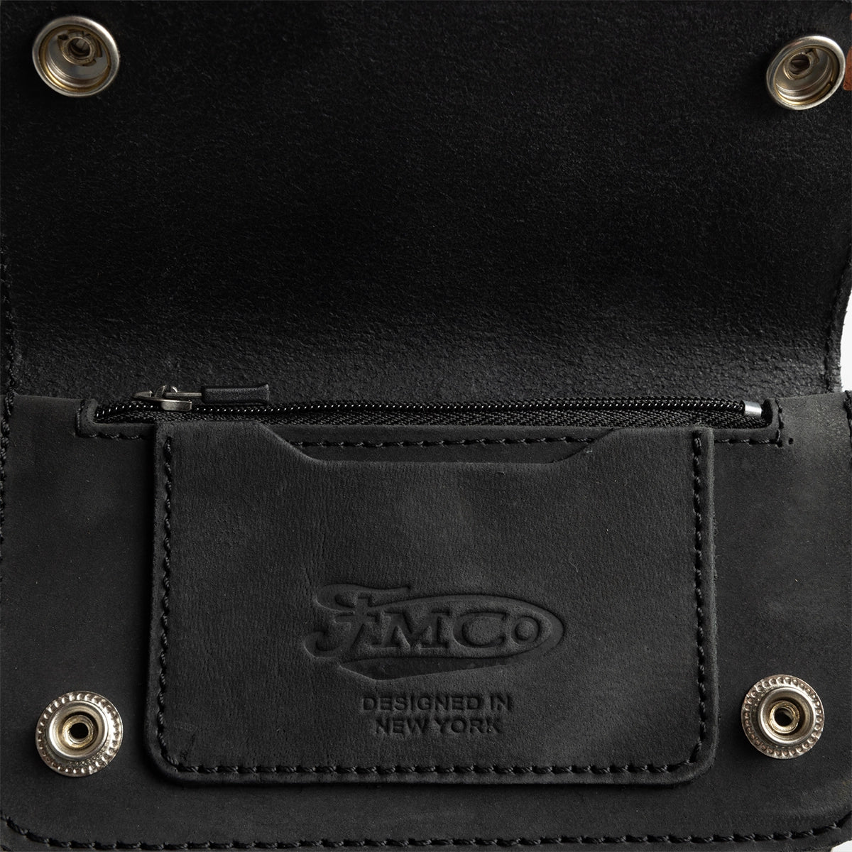 SMALL TRUCKER - Vegetable Tanned Leather Wallet Leather Wallet First Manufacturing Company