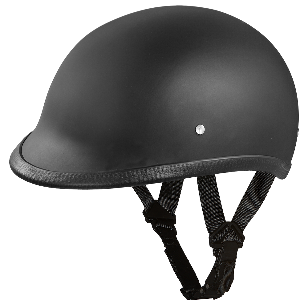 D.O.T. Hawk- Dull Black HAWK Daytona Helmets