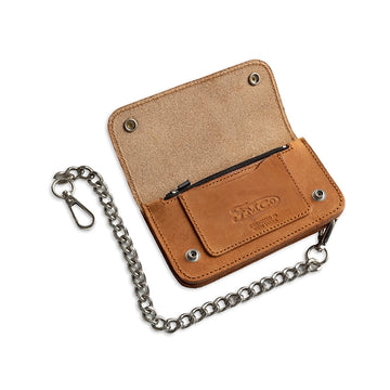 SMALL TRUCKER - Vegetable Tanned Leather Wallet SMALL TRUCKER - Vegetable Tanned Leather Wallet