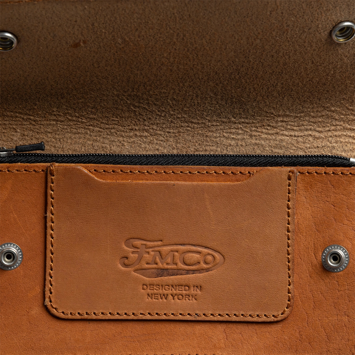 LARGE TRUCKER - Vegetable Tanned Leather Wallet
