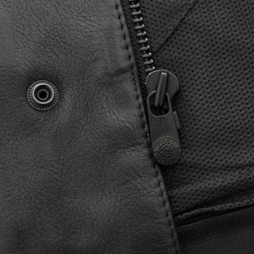 【新品未使用】Story Mfg Vest Shell Shock Men's Motorcycle Leather Vest (limited edition)