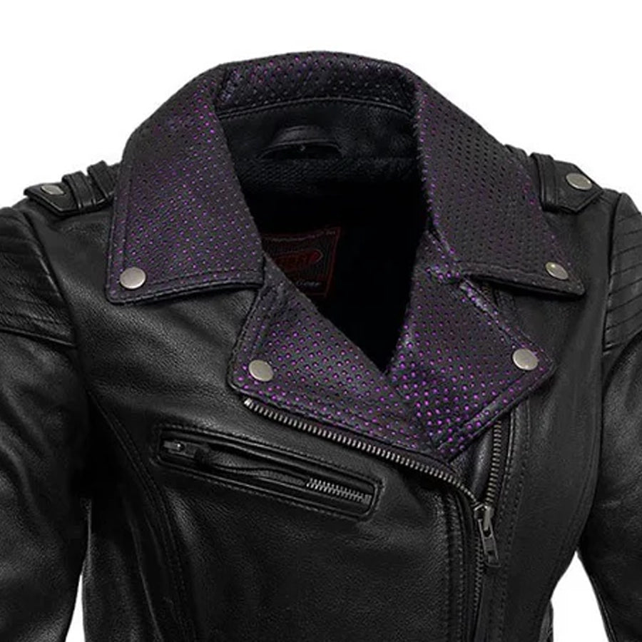 JEANASIS 【eL】Fur LeatherJacket Flesh & Hide F&H Men's Distressed Black and Yellow Colossus