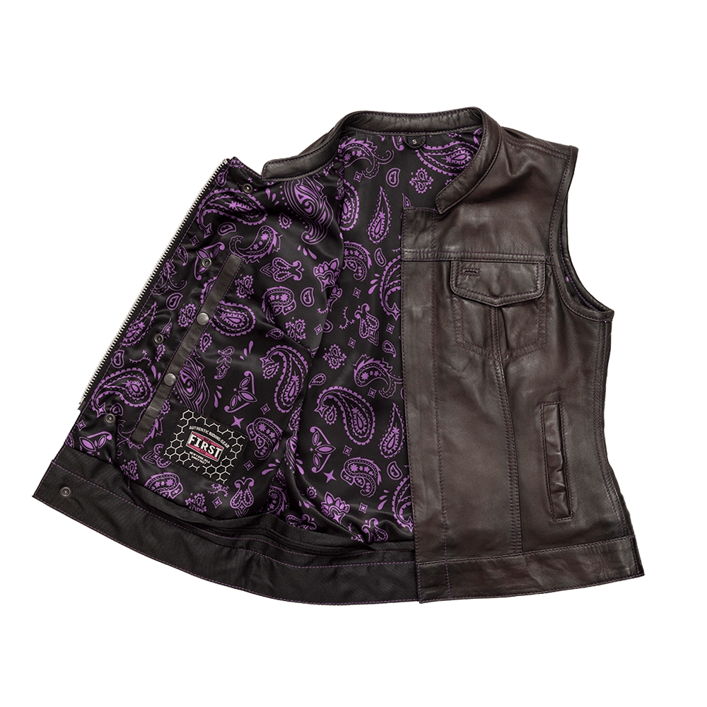 Keystone Women’s Motorcycle Vest Limited Edition Factory Customs First Manufacturing Company