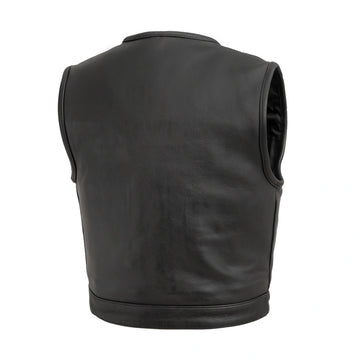 Lowside Men's Motorcycle Leather Vest - First MFG Co Lowside Men's Motorcycle Leather Vest - First MFG Co