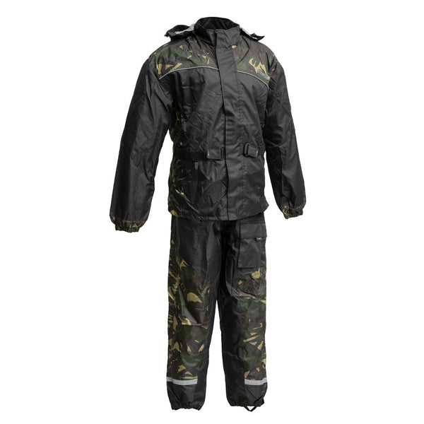 Men's Motorcycle Rain Suit - Camo Rain Suit Garments S