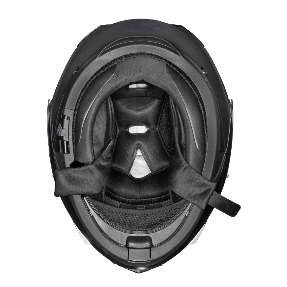 Daytona Glide Modular Motorcycle Helmet - DOT Approved, Bluetooth Ready, Dual Visor, Men/Women/Youth- Shark Blu GLIDE Daytona Helmets