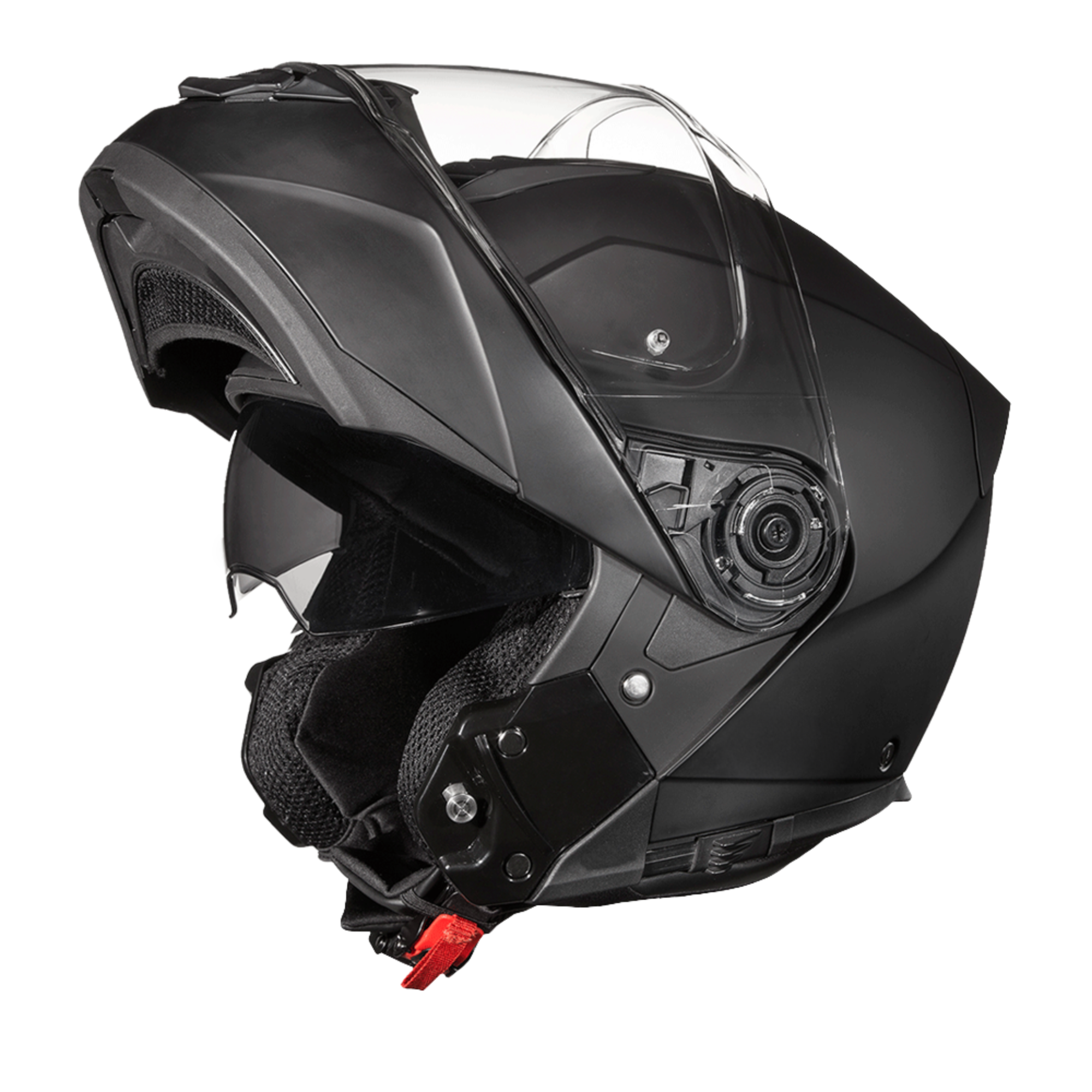Daytona Glide Modular Motorcycle Helmet - DOT Approved, Bluetooth Ready, Dual Visor, Men/Women/Youth - Dull Black GLIDE Daytona Helmets