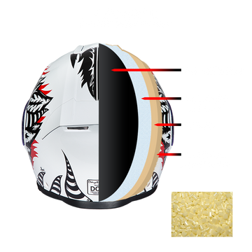 dual density motorcycle helmets Daytona Glide Modular Motorcycle Helmet