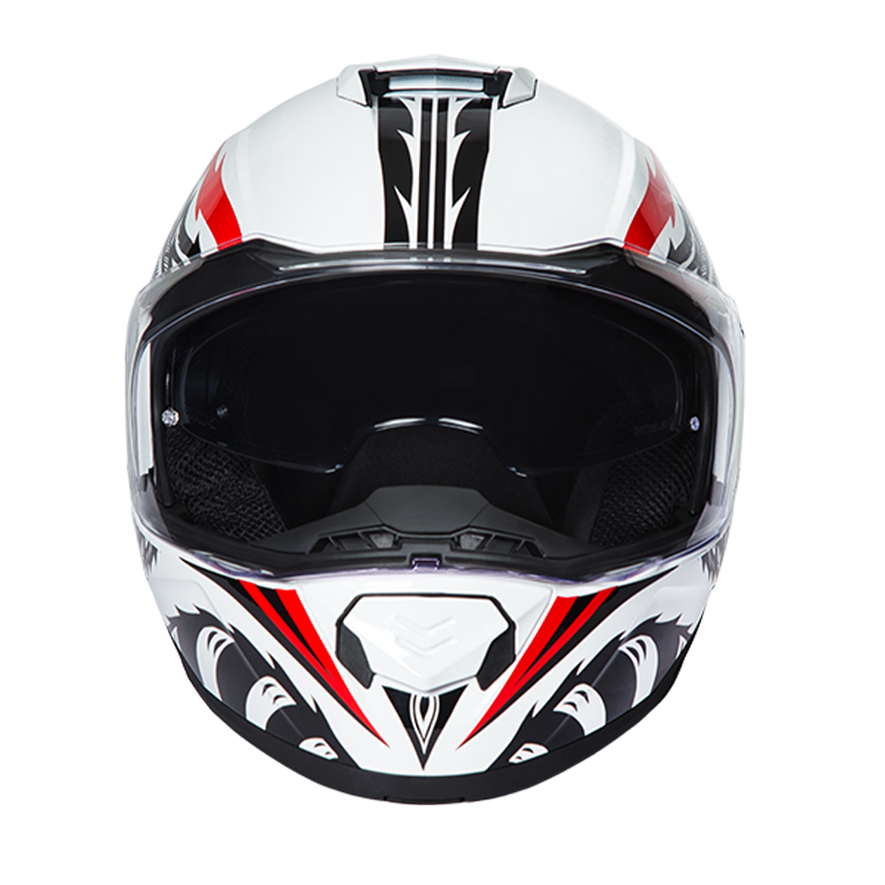 Daytona Glide Modular Motorcycle Helmet - DOT Approved, Bluetooth Ready, Dual Visor, Men/Women/Youth - W/ Phoenix GLIDE - GRAPHICS Daytona Helmets