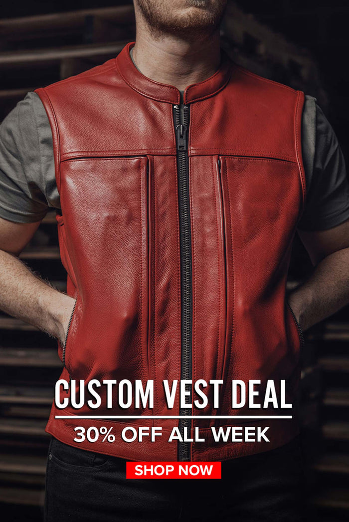 First Manufacturing Logo First MFG Co. - Motorcycle Leather Apparel & Gear Since 1987