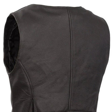 Montana Women's Motorcycle Leather Vest – First MFG CO Montana Women's Motorcycle Leather Vest – First MFG CO