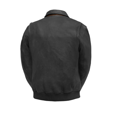 Moto Bomber - Men's Leather Jacket Moto Bomber - Men's Leather Jacket