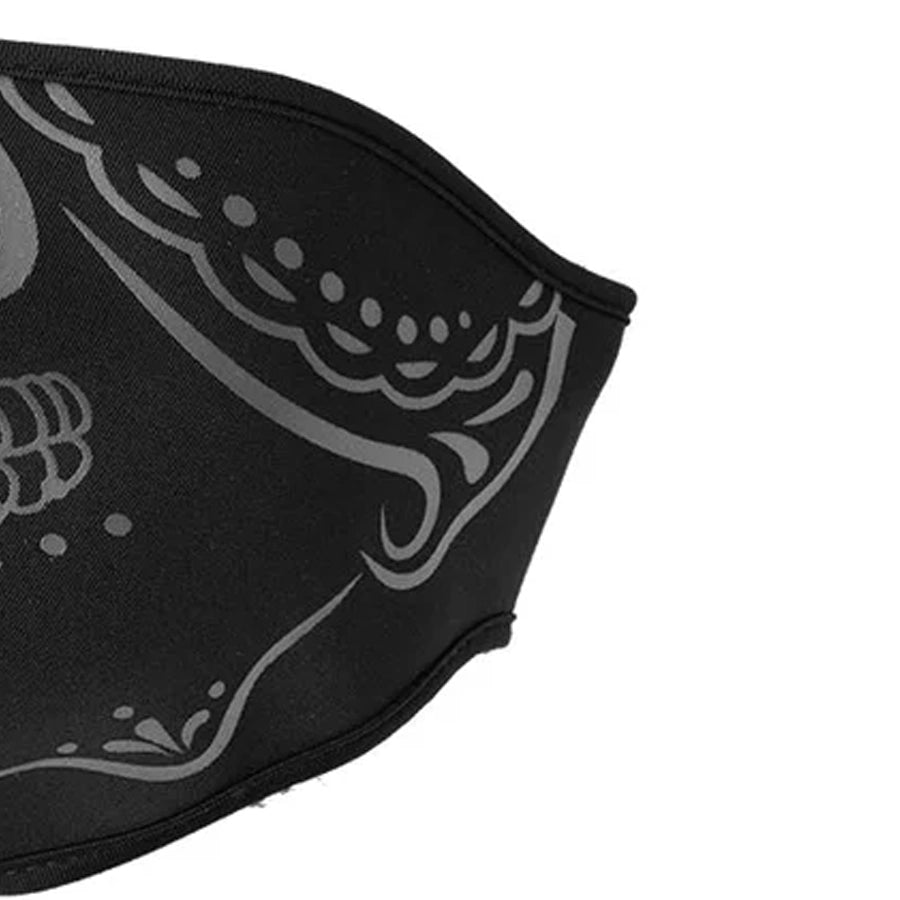 Neoprene Half Face Inverse Skull Riding Mask Face Mask First Manufacturing Company