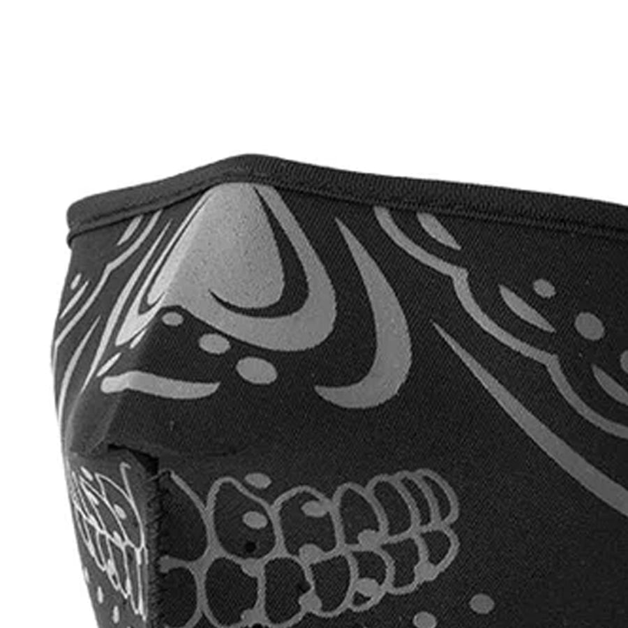 Neoprene Half Face Inverse Skull Riding Mask Face Mask First Manufacturing Company