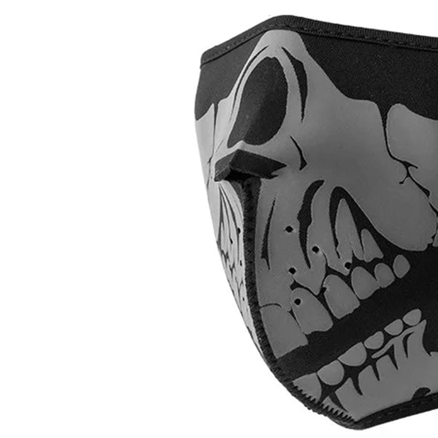 Neoprene Half Face Skull Riding Mask Face Mask First Manufacturing Company