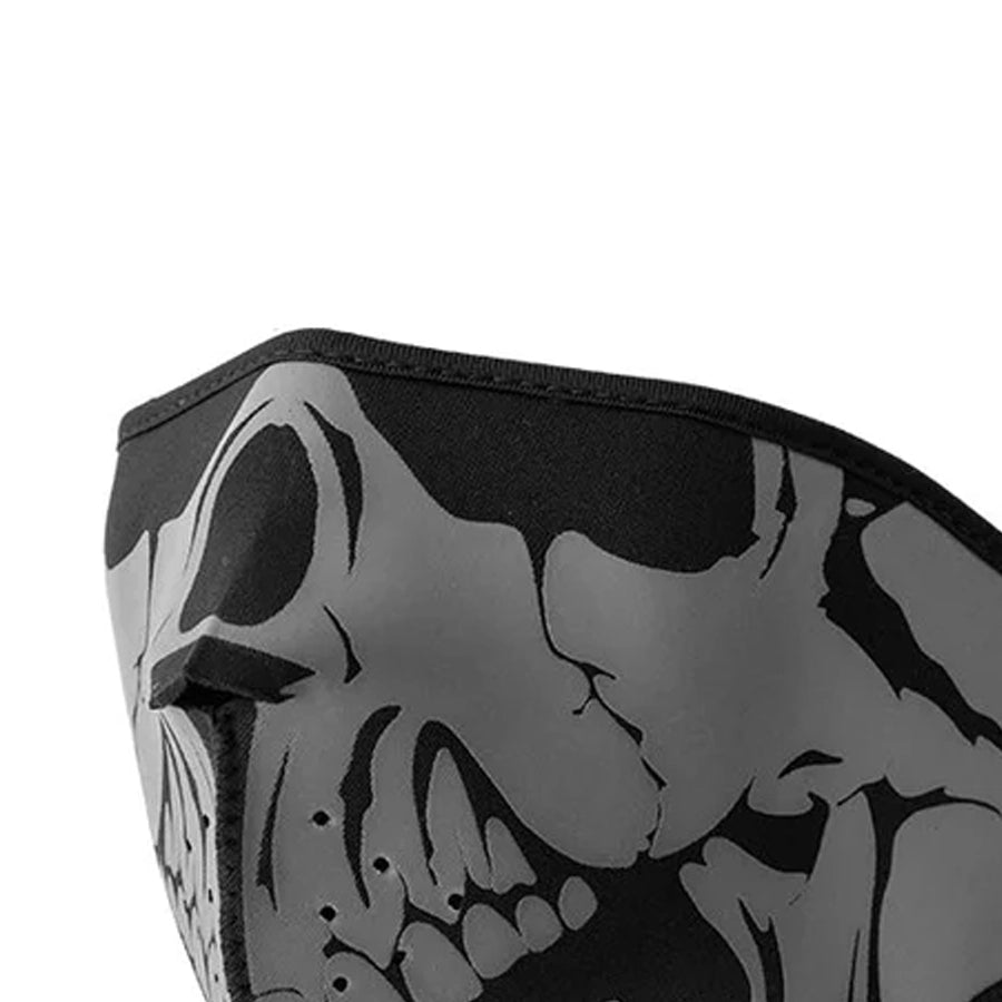 Neoprene Half Face Skull Riding Mask Face Mask First Manufacturing Company