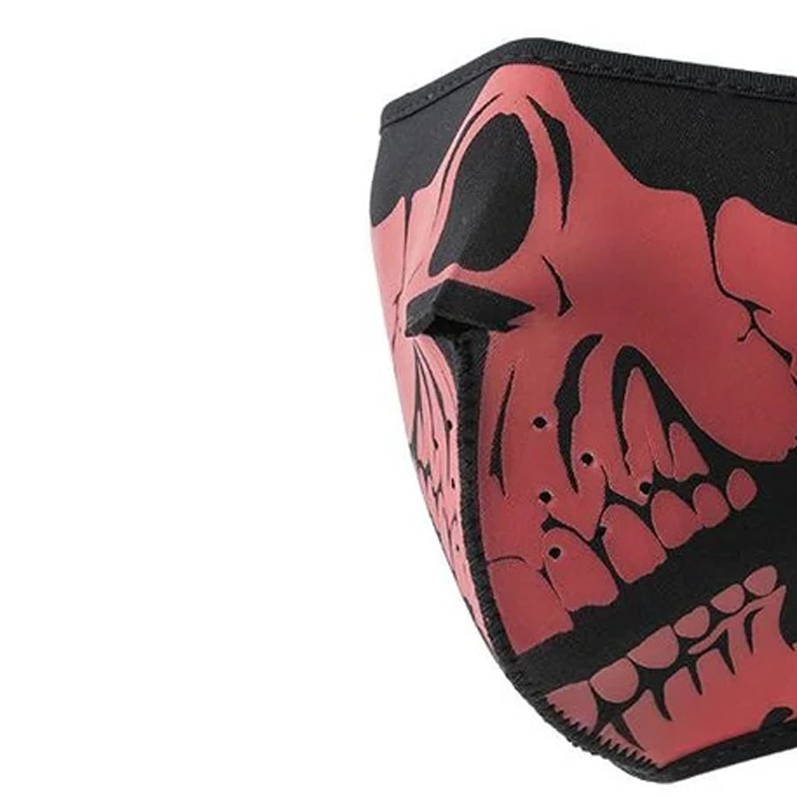 Neoprene Half Face Skull Riding Mask Face Mask First Manufacturing Company