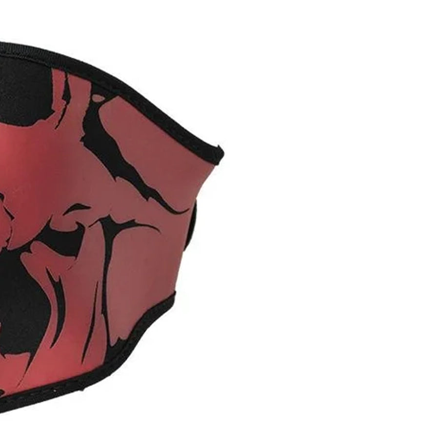 Neoprene Half Face Skull Riding Mask Face Mask First Manufacturing Company