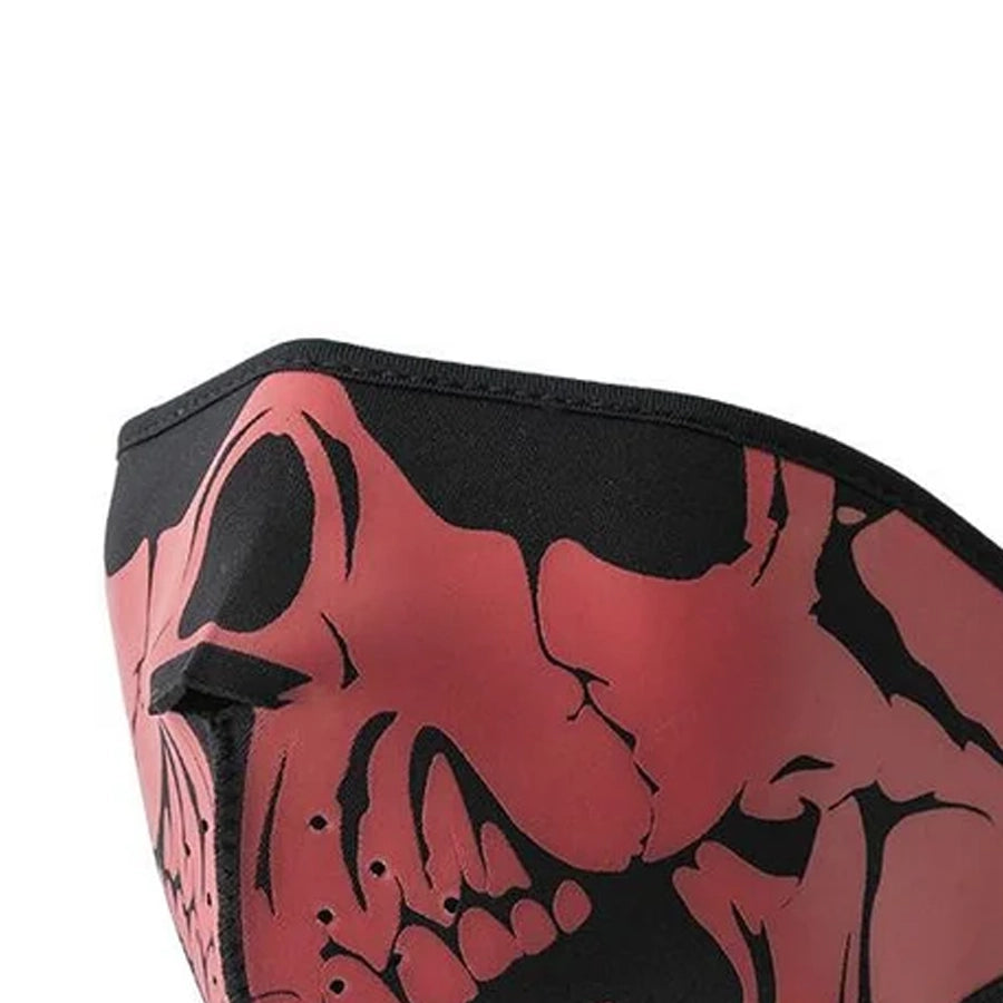Neoprene Half Face Skull Riding Mask Face Mask First Manufacturing Company