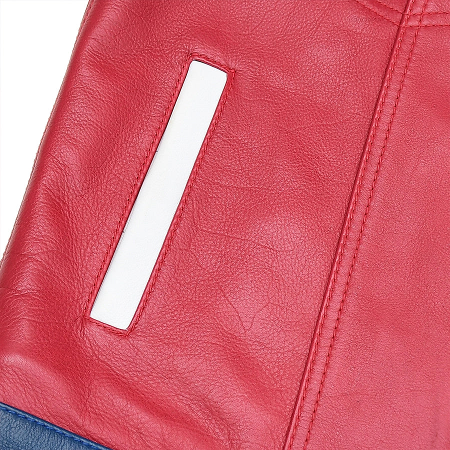 Patriot Rebel Men's Motorcycle Leather Vest Men's Leather Vest First Manufacturing Company