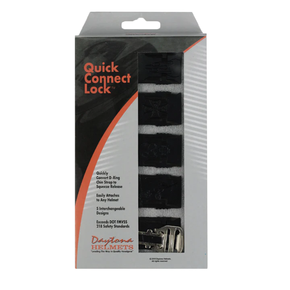 Add On Quick Connect Lock- Single (QCL-1) QUICK CONNECT LOCK Daytona Helmets