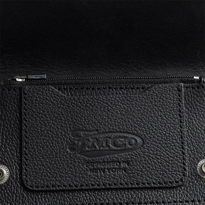 SMALL TRUCKER - Vegetable Tanned Leather Wallet Leather Wallet First Manufacturing Company