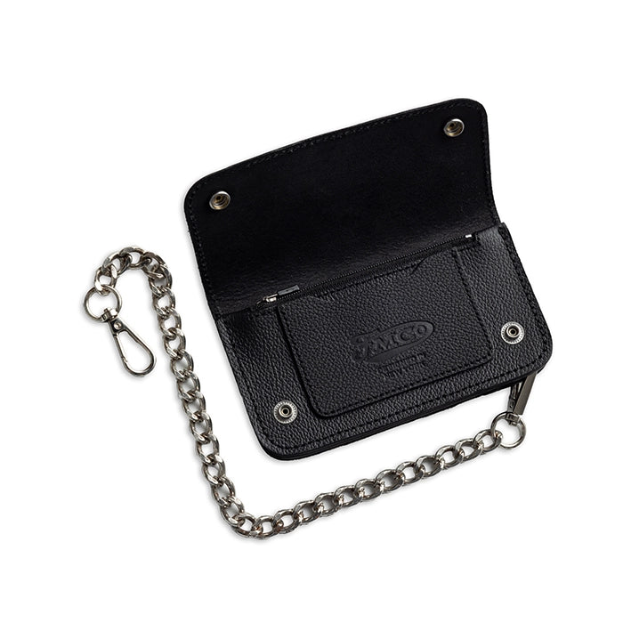 SMALL TRUCKER - Vegetable Tanned Leather Wallet Leather Wallet First Manufacturing Company