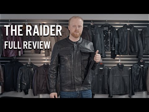 Raider Men's Motorcycle Leather Jacket