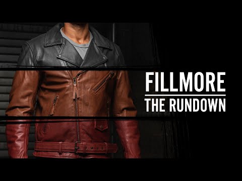 Fillmore Men's Motorcycle Leather Jacket