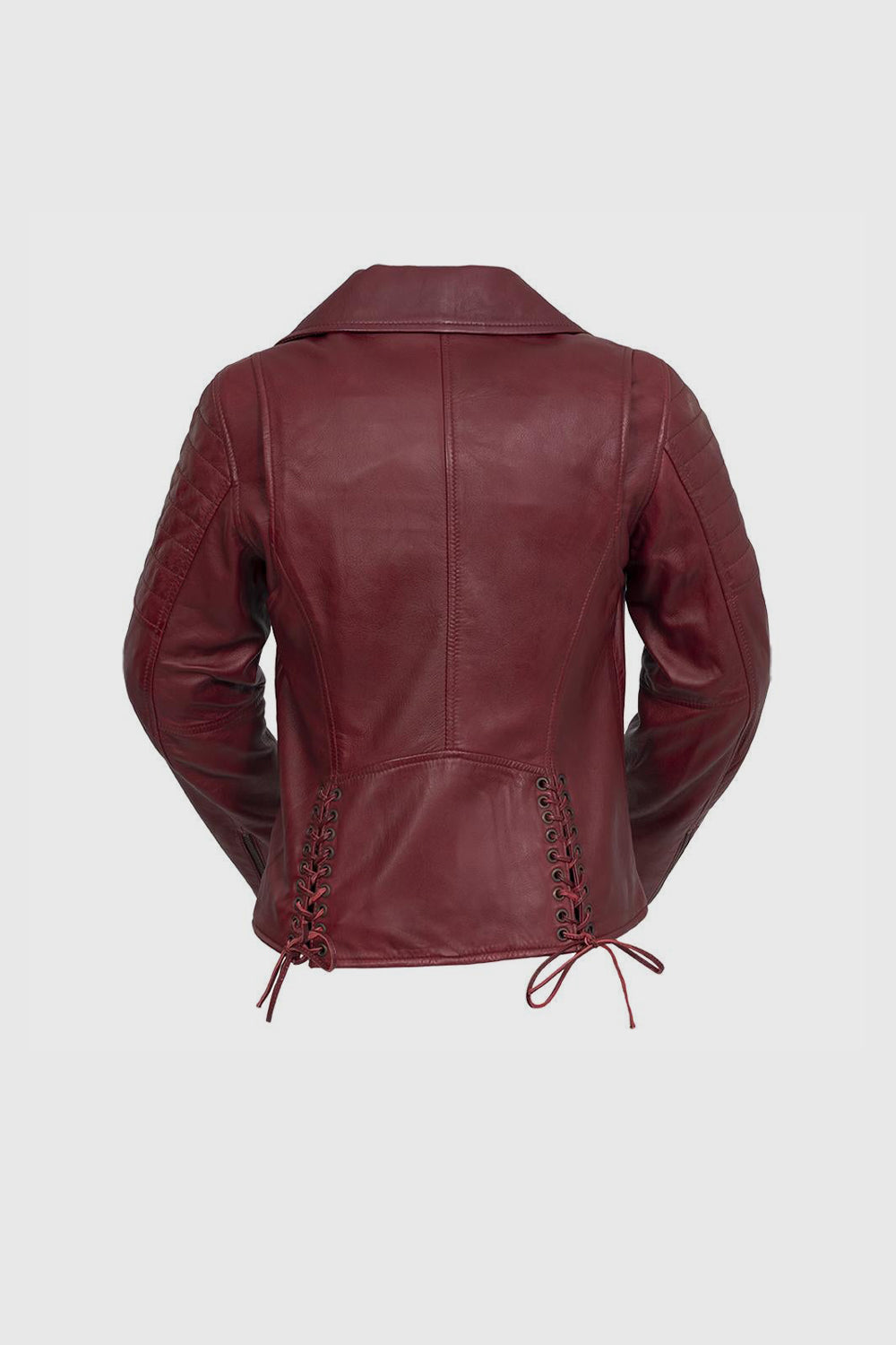 Princess Fashion Lambskin Leather Jacket Women's Fashion Moto Leather Jacket FMCo   