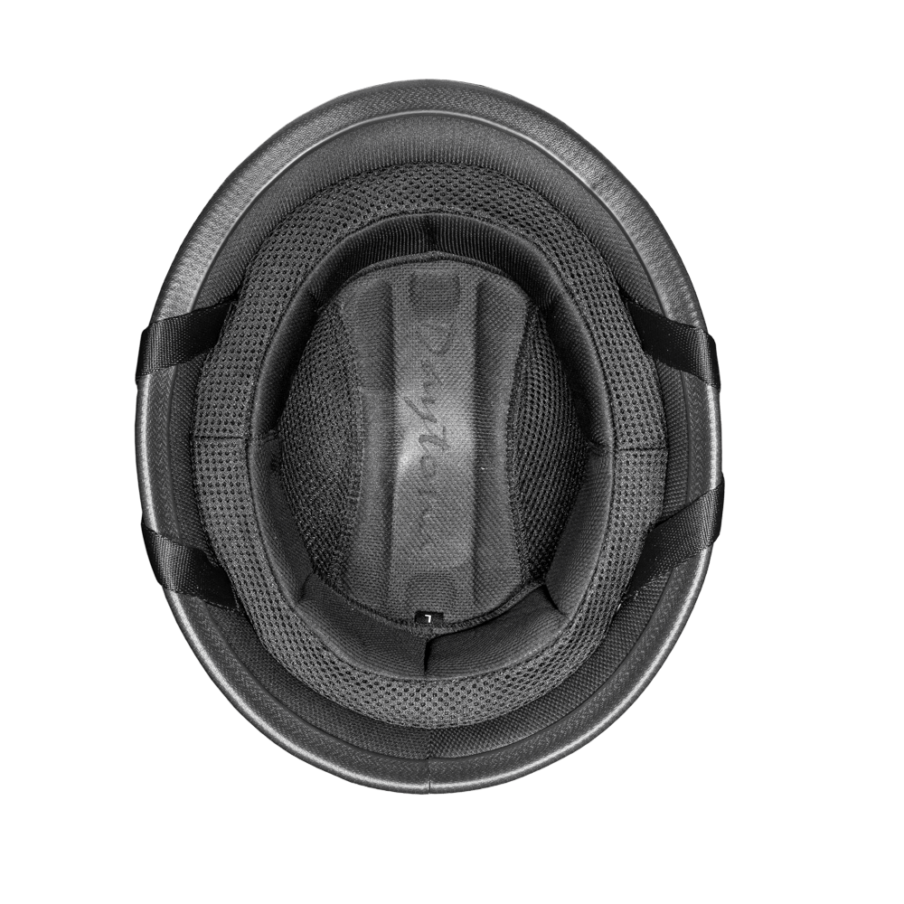 D.O.T. German- Dull Black GERMAN Daytona Helmets