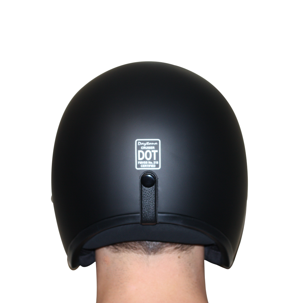 DOT Approved Daytona Cruiser Open Face Motorcycle Helmet - Men, Women & Youth - With Visor & Graphics - W/ 2nd Amendment Seal CRUISER - GRAPHICS Daytona Helmets
