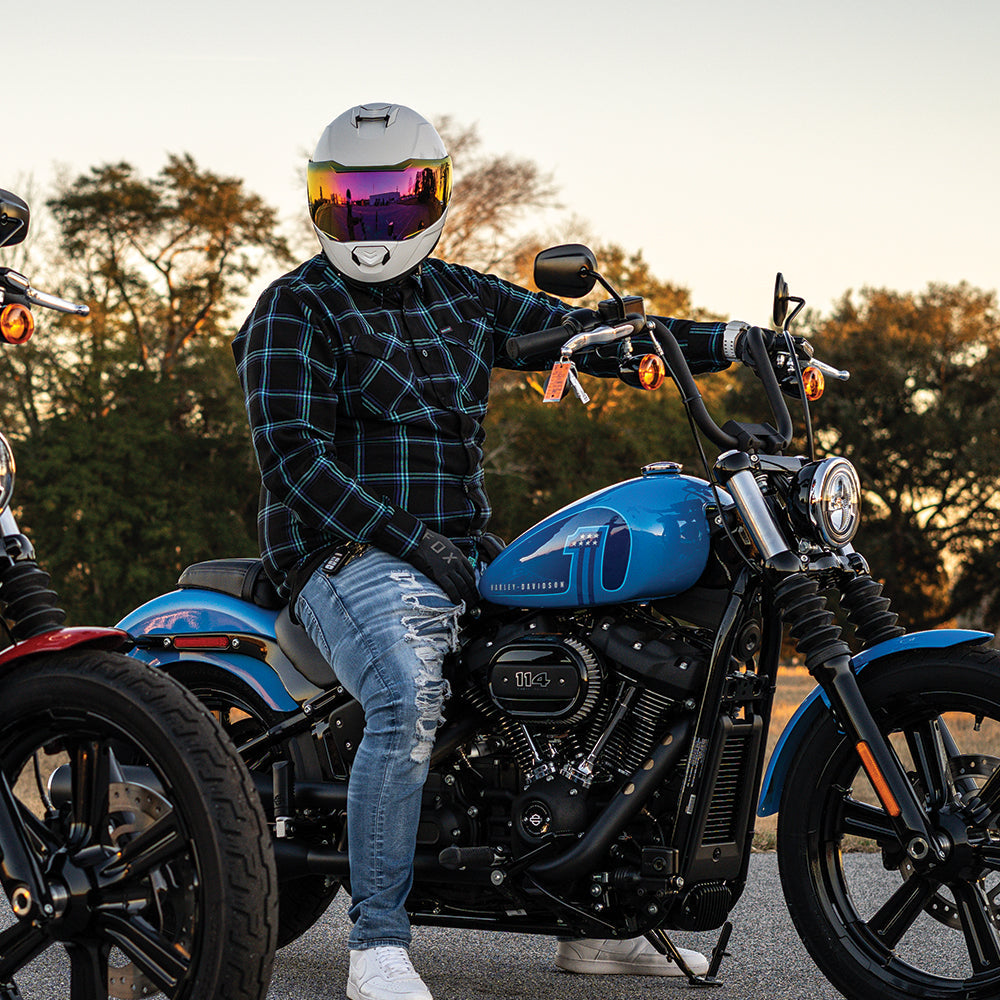 Glide Shield Outer- Rainbow GLIDE SHIELDS Daytona Helmets